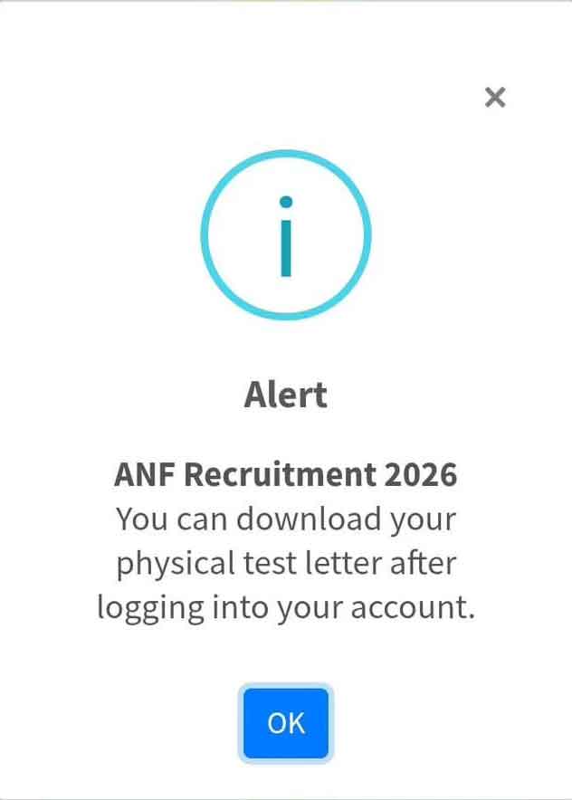 anf roll number slip 2026