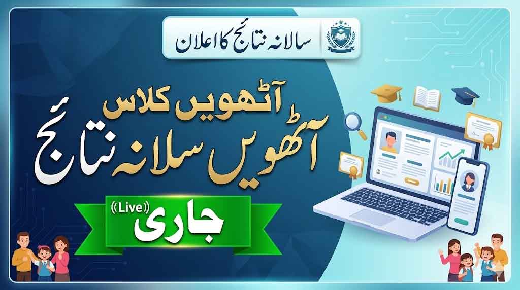 Pectaa.edu.pk Grade 8 Board Exam Result