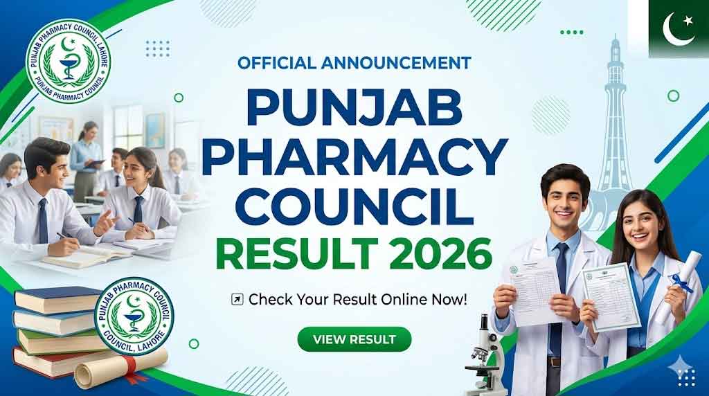 Punjab Pharmacy Council Result 2026