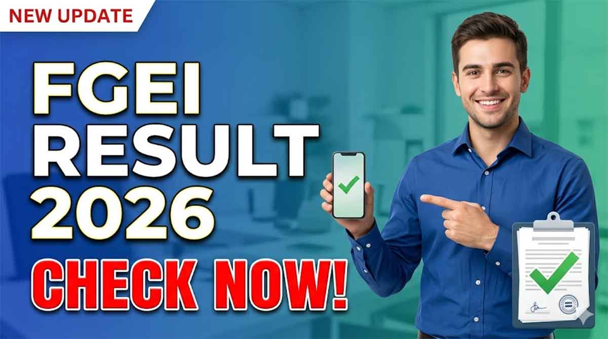 FGEI Written Test Result Interview Merit List