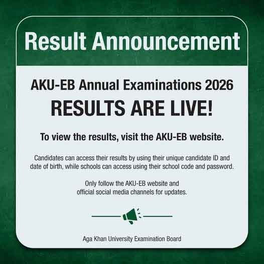 AKUEB Board Result 2026 Announced