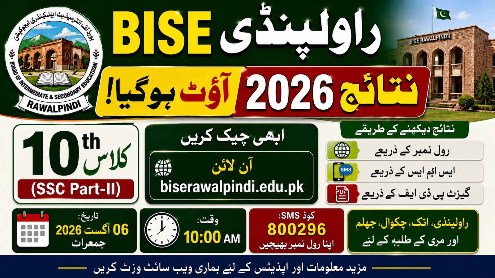 BISE Rawalpindi Result 2026