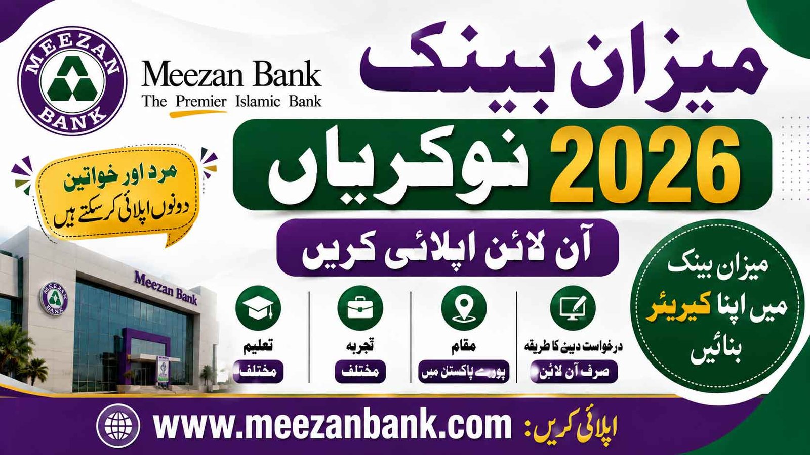 Meezan Bank Jobs 2026